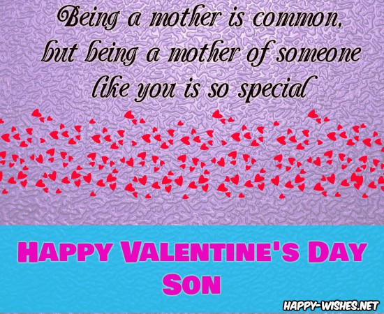 Happy Valentines Day To My Son Quotes
 Happy Valentines Day To My Son Poster
