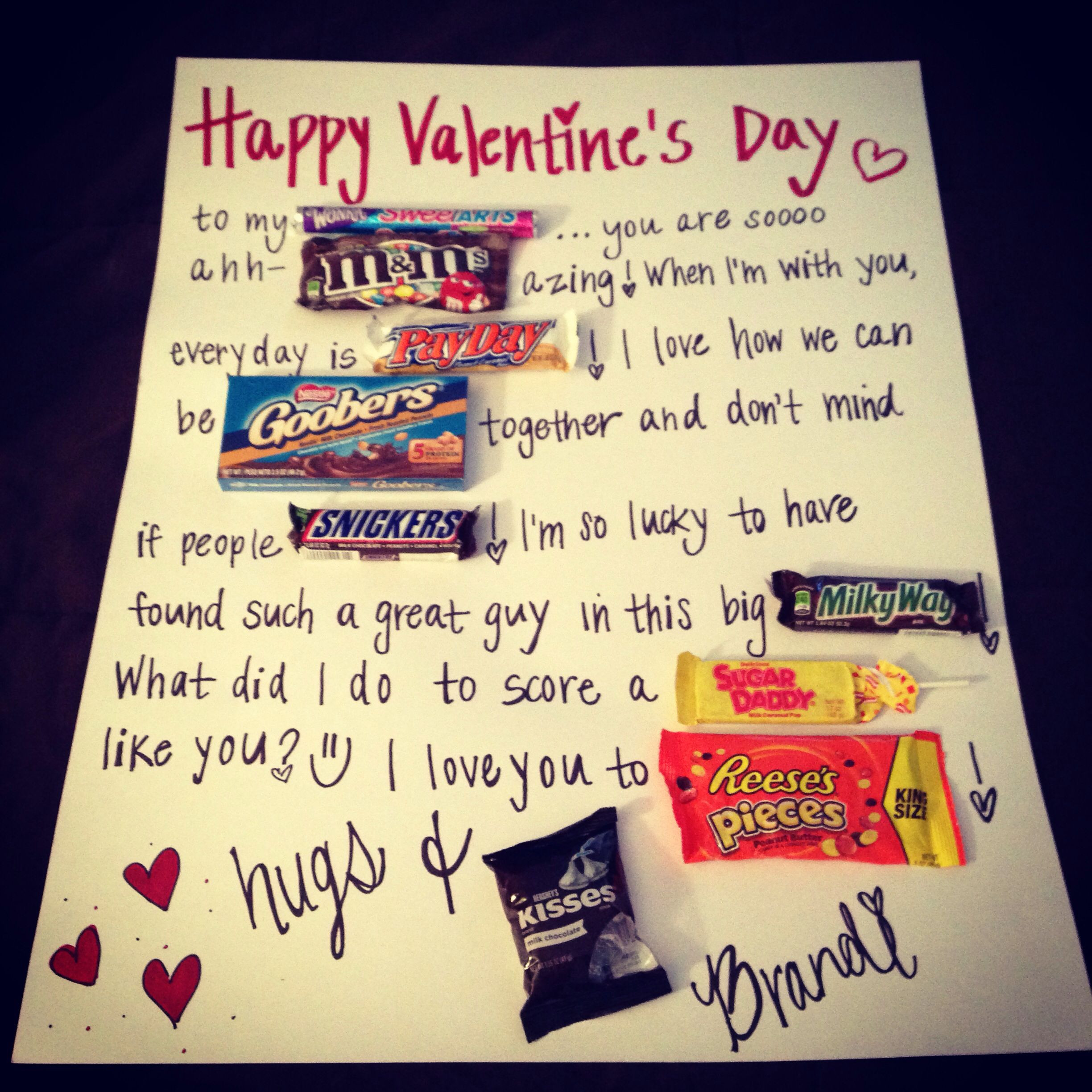 Homemade Valentine Day Gift Ideas For Him
 Easy diy valentines t for him