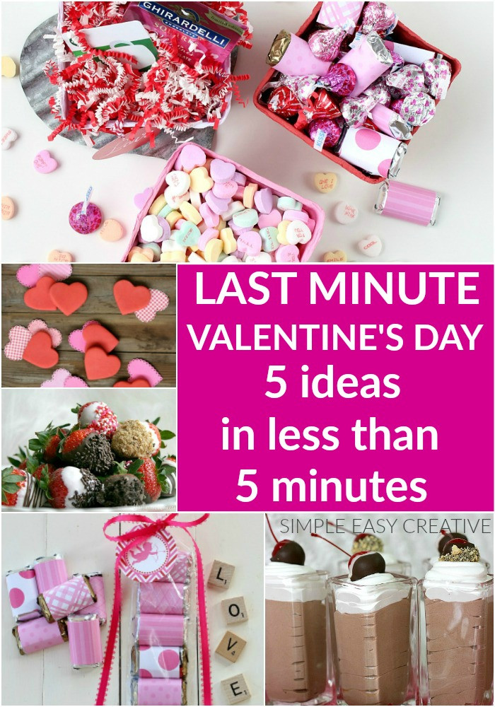 Last Minute Valentines Day Gift Ideas
 Last Minute Ideas for Valentine s Day 5 minutes or less