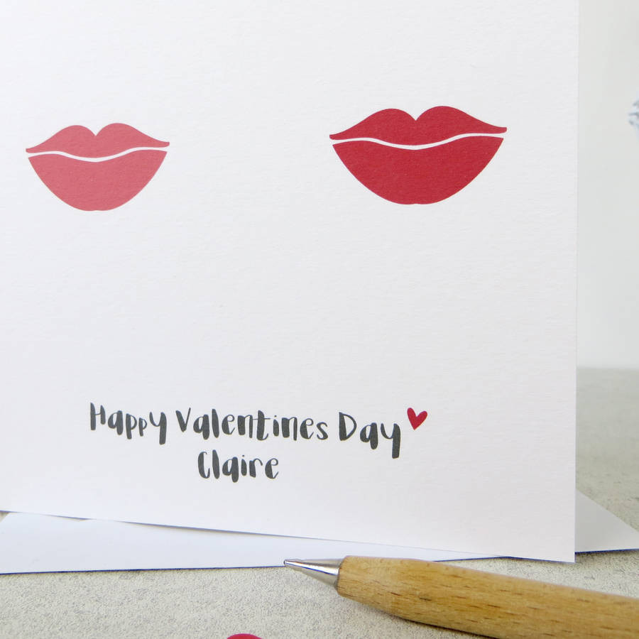Lesbian Valentines Day Gifts
 Personalised Lesbian Gay Valentine Card By Wink Design