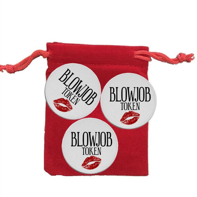 Naughty Valentines Day Gifts
 3 Pack Naughty Blow Job Tokens Valentines Day Gifts for