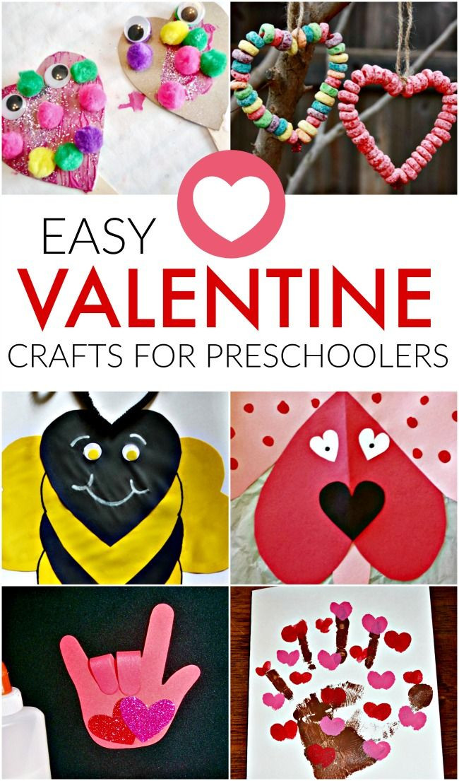 Preschool Valentine Gift Ideas
 Easy Valentines Crafts for Preschoolers
