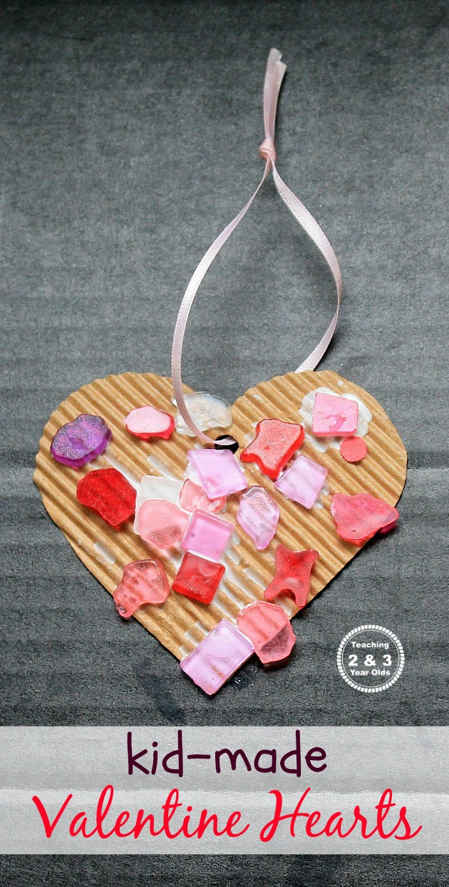 Preschool Valentine Gift Ideas
 Simple Heart Craft for Preschoolers