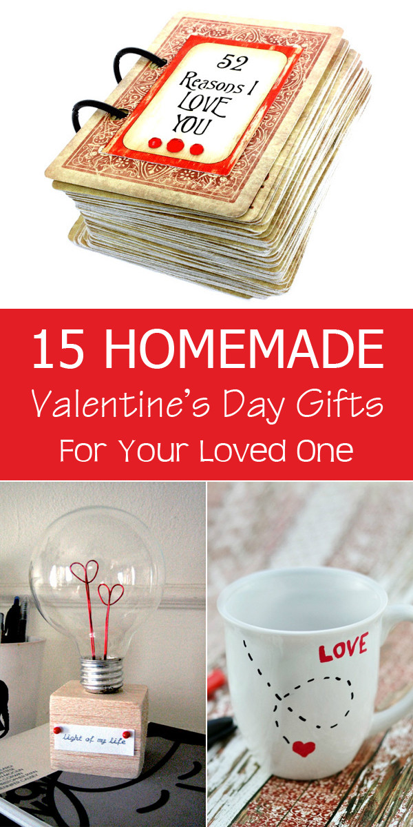Quick Valentines Day Gifts
 15 Homemade Valentine s Day Gifts For Your Loved e