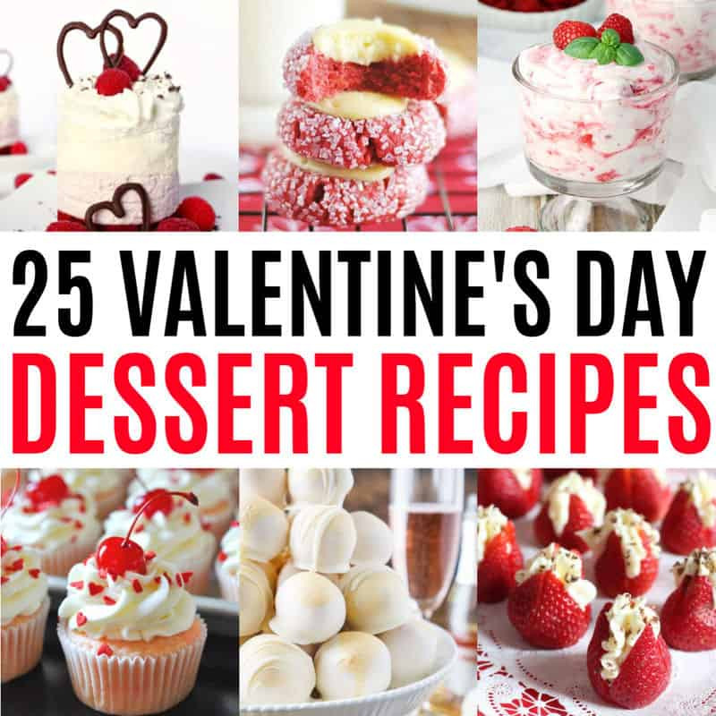 Recipes For Valentine'S Day Desserts
 25 Valentine s Day Dessert Recipes ⋆ Real Housemoms