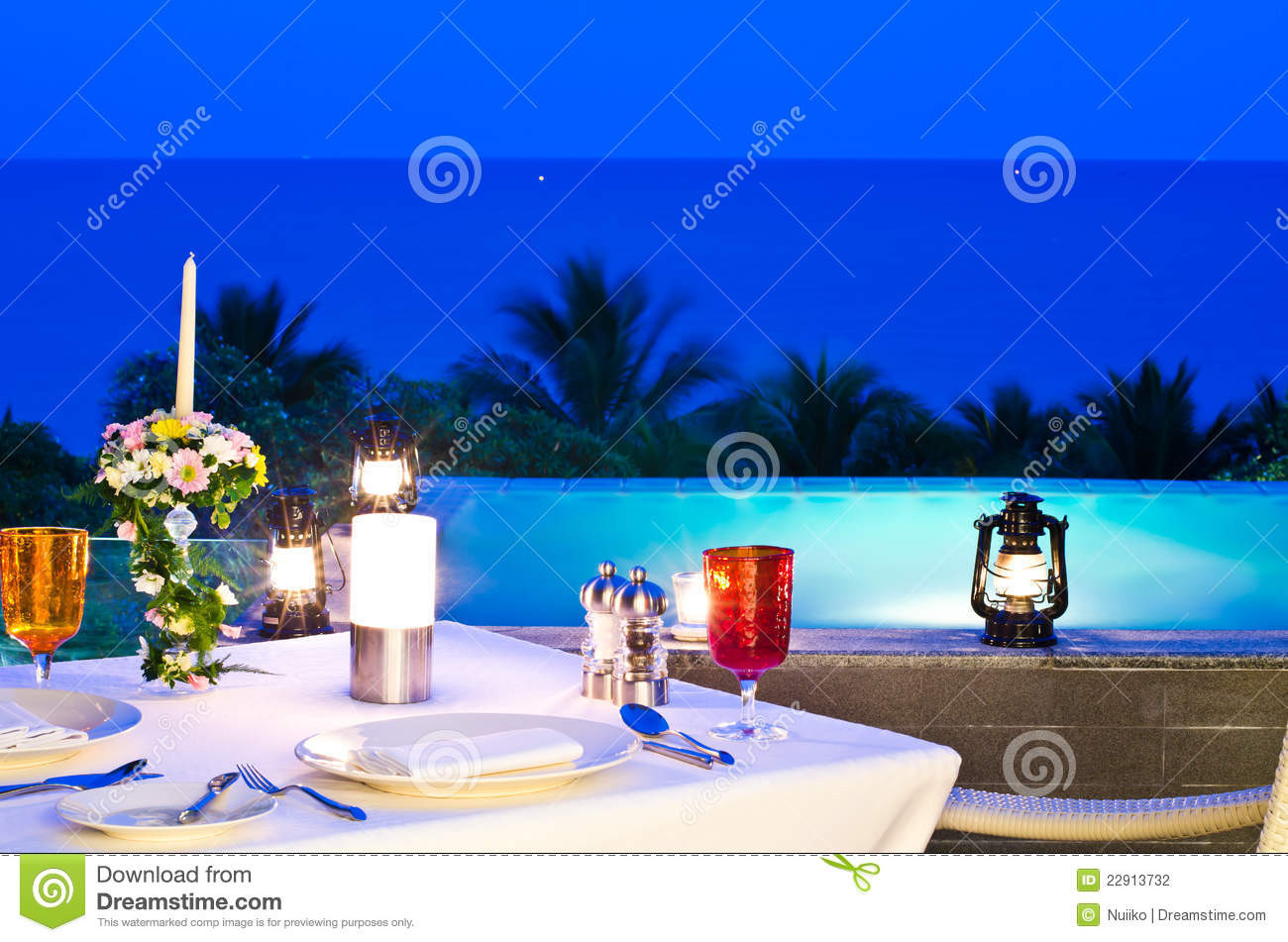 Romantic Dinners For Valentines Day
 Romantic Dinner For Valentine Day Stock Image of