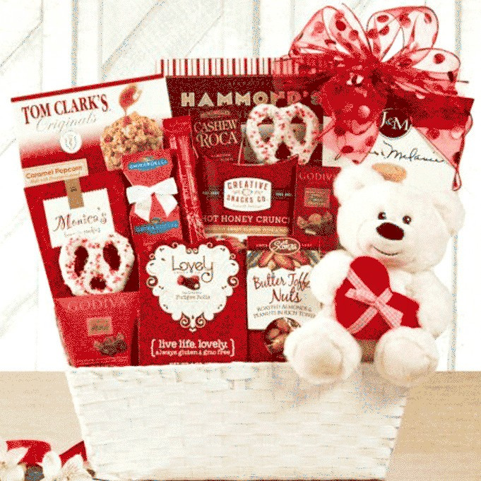 Same Day Valentines Gift Delivery
 Valentine s Day Wishes Gift Basket