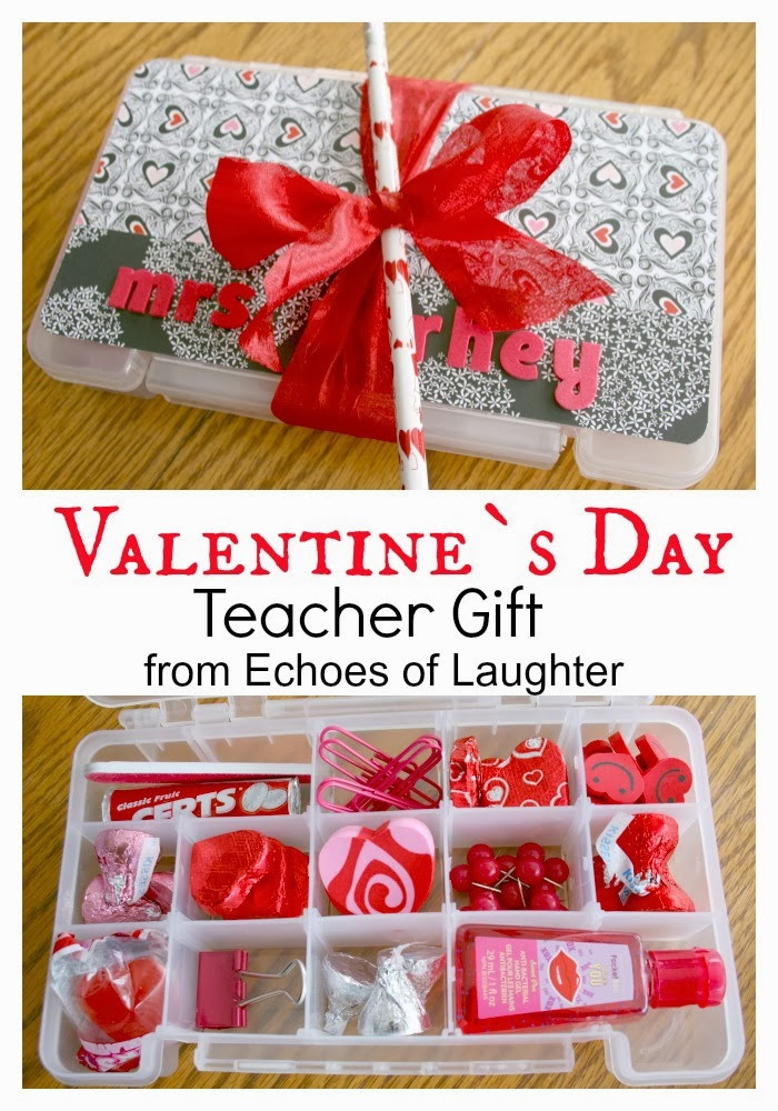 School Valentine Gift Ideas
 A Sweet Treat for Teacher Echoes of Laughter