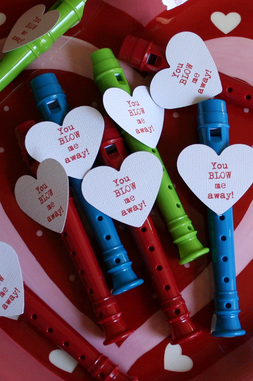 School Valentine Gift Ideas
 Blow Me Away Whistle Valentine Dukes and Duchesses