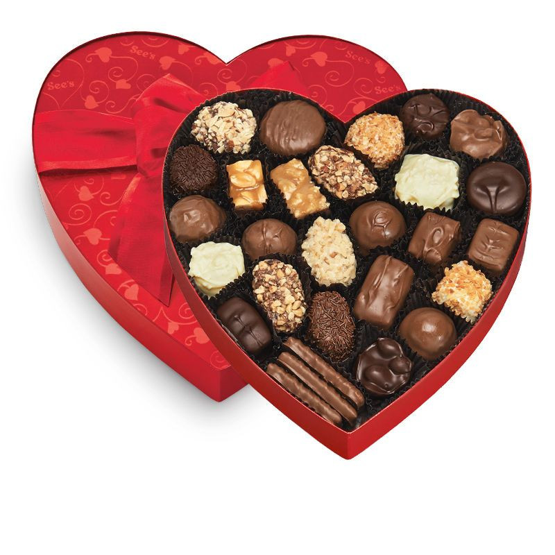See'S Candy Valentines Day
 Classic Red Heart Chocolate & Variety