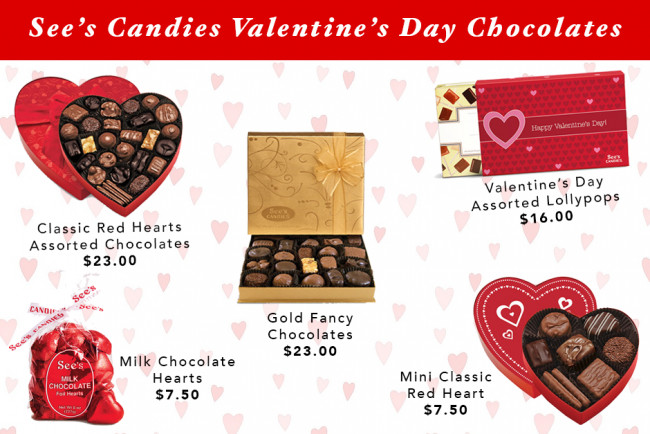 See'S Candy Valentines Day
 In Stores Now See s Can s Valentine s Day Treats