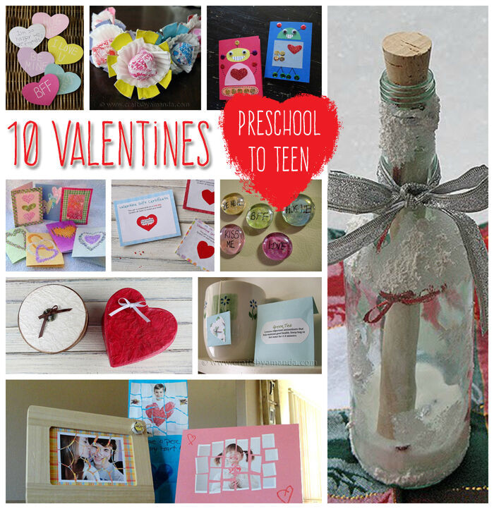 Teen Valentine Gift Ideas
 10 DIY Valentines Gift Ideas from Preschool to Teen