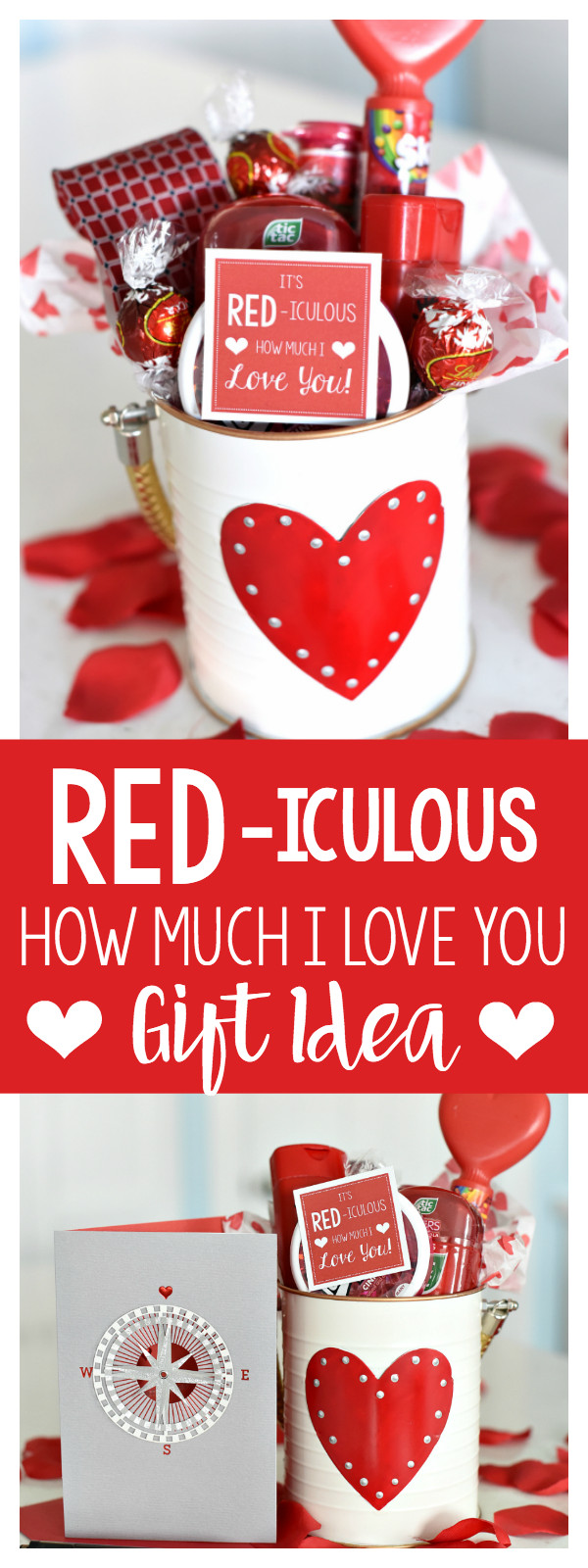 Unconventional Valentines Gift Ideas
 Cute Valentine s Day Gift Idea RED iculous Basket