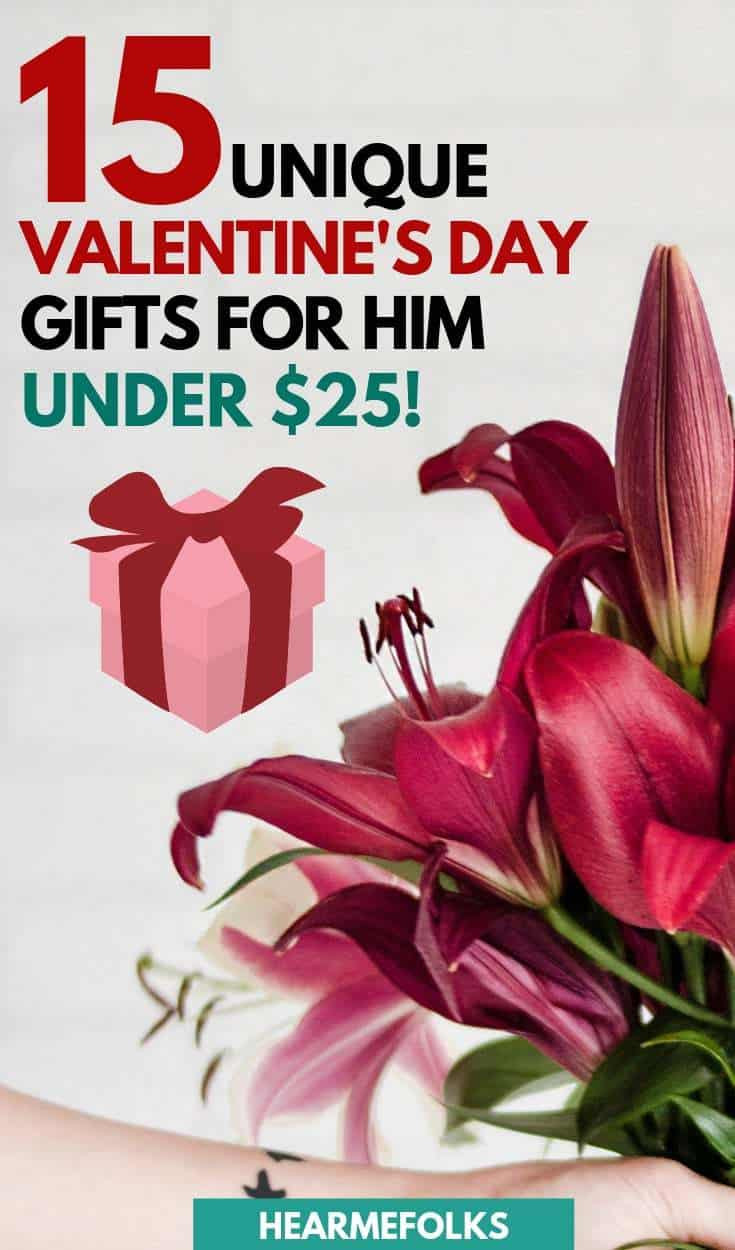 Unique Valentines Day Gifts For Him
 15 Unique Valentine s Day Gift Ideas for Him Under $25