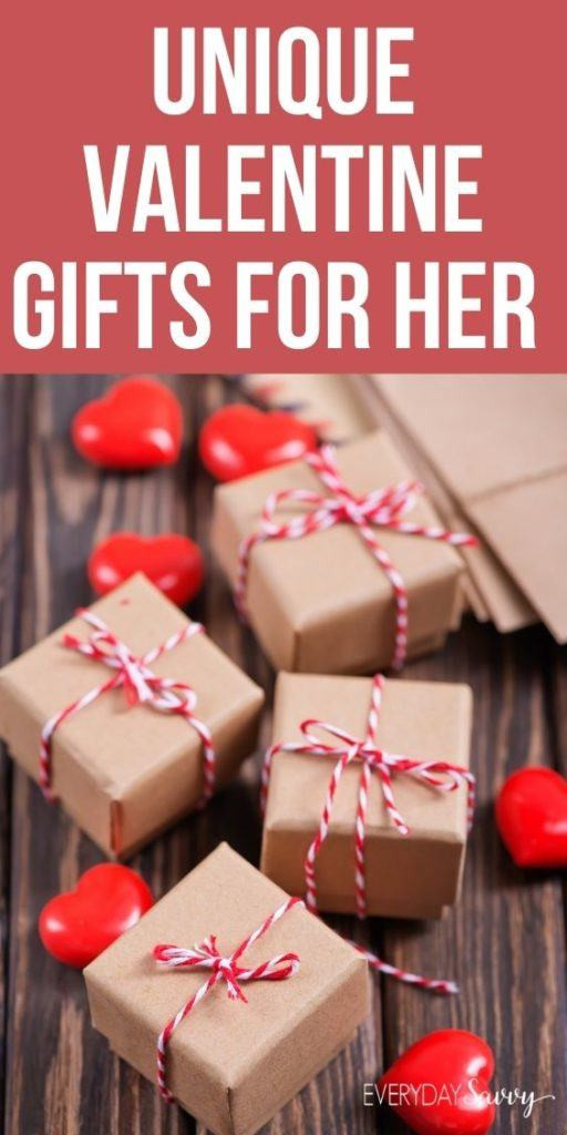 Unique Valentines Gift Ideas For Her
 Unique Valentine Gifts for Her Everyday Savvy