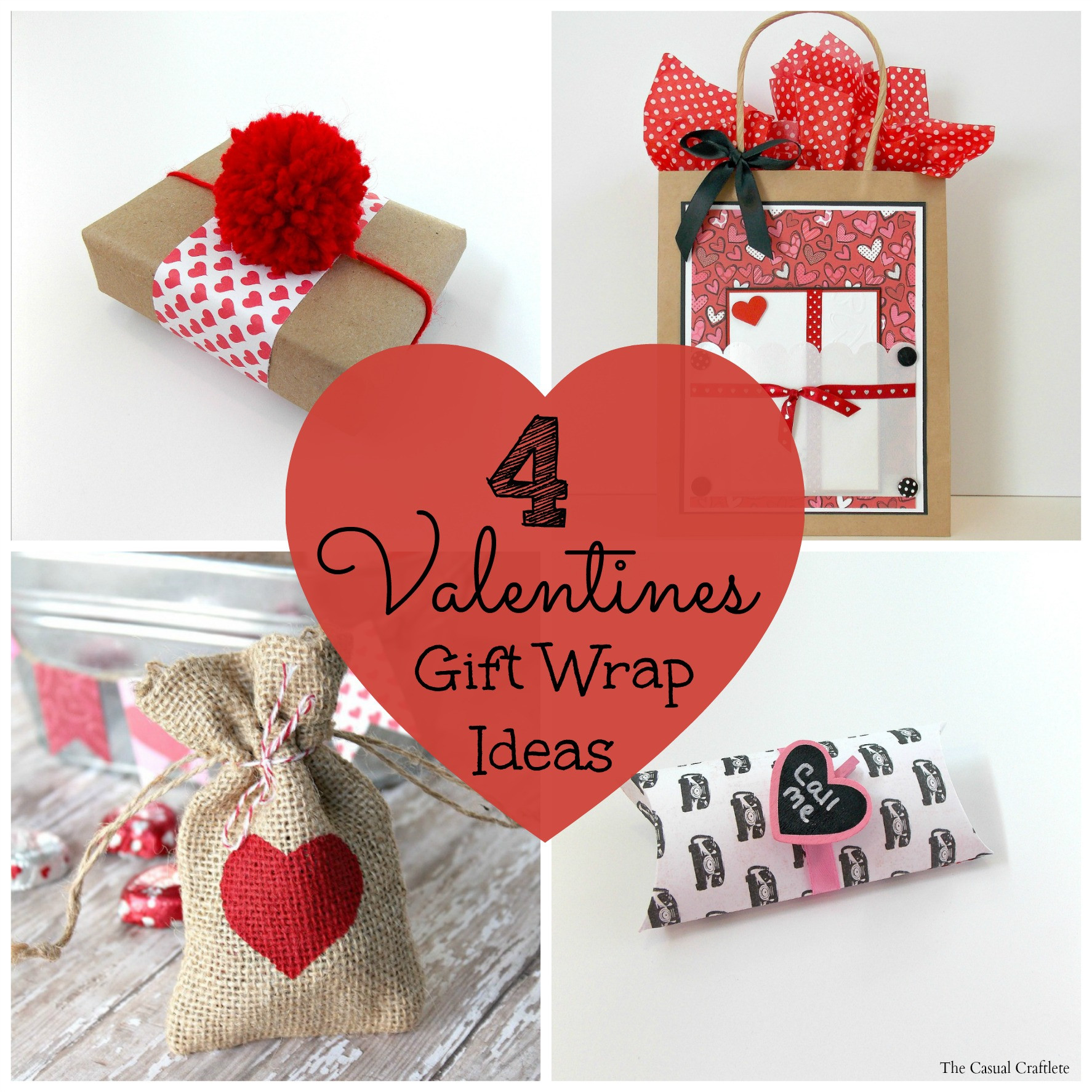 Valentine Creative Gift Ideas
 4 Valentines Gift Wrap Ideas Purely Katie