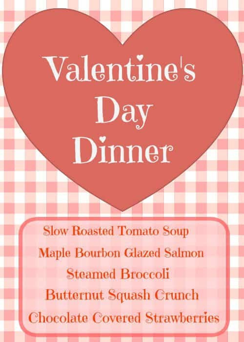 Valentine Day Dinner Menu
 Valentine s Day Meal Ideas Dinner Menu for only 15 WW