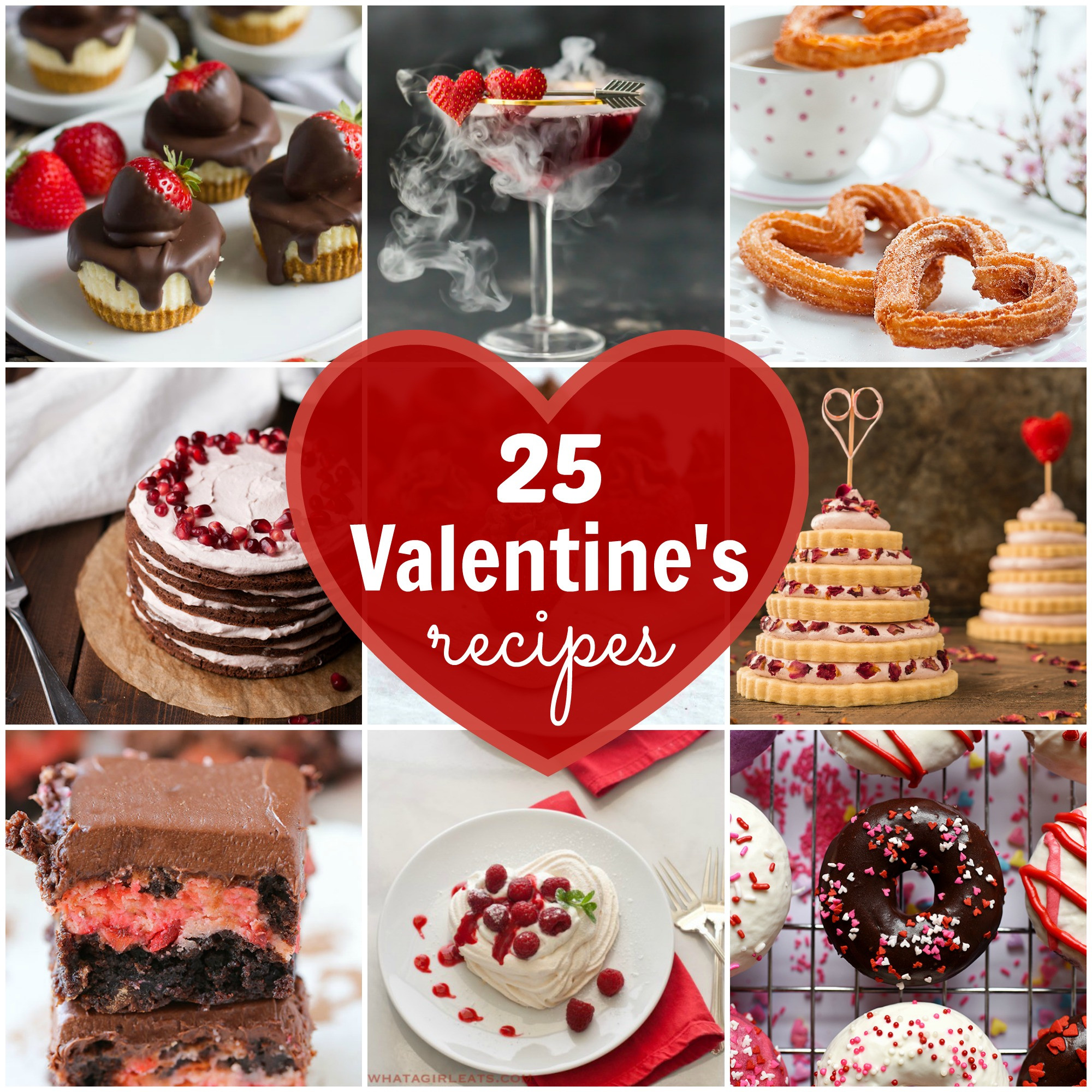 Valentine Day Recipes Dessert
 25 Valentine s Day Dessert And Cocktail Recipes
