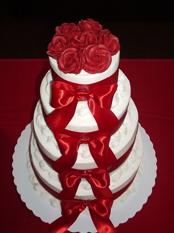 Valentine Day Wedding Cakes
 Valentine’s Day Wedding Cakes