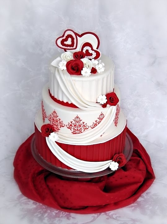 Valentine Day Wedding Cakes
 Love Wedding Cakes To Valentine s Day