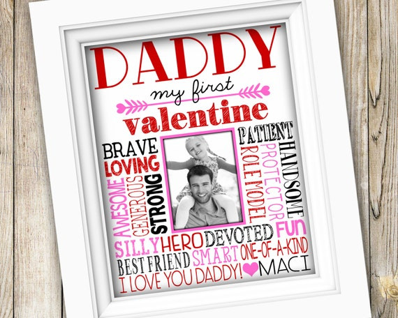 Valentine Gift Ideas For Daddy
 Valentine s Day Gift for Dad Daddy Valentine s Day