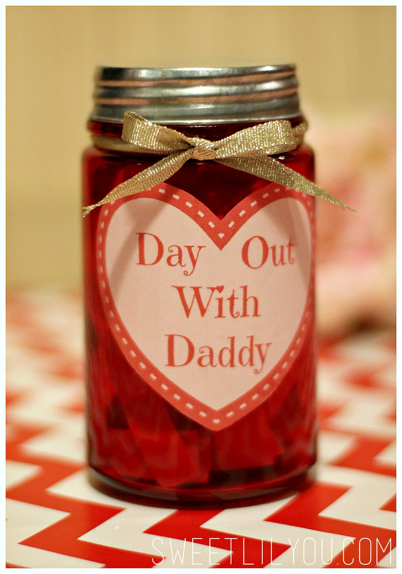 Valentine Gift Ideas For Daddy
 Day Out With Daddy Jar Valentine s Day Gift for Dad