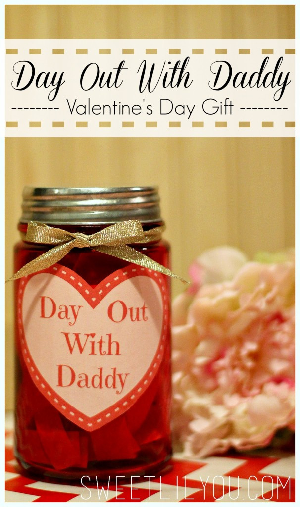 Valentine Gift Ideas For Daughter
 Day Out With Daddy Jar Valentine s Day Gift for Dad
