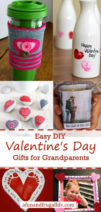 Valentine Gift Ideas For Grandparents
 Easy DIY Valentine s Day Gifts for Grandparents A Fun