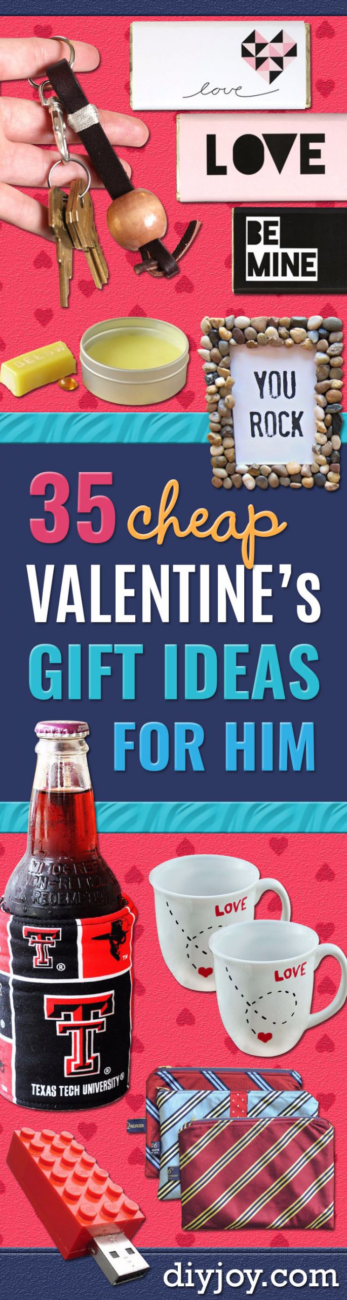 Valentine Gift Ideas For Him
 35 DIY Valentine Gift Ideas for Him