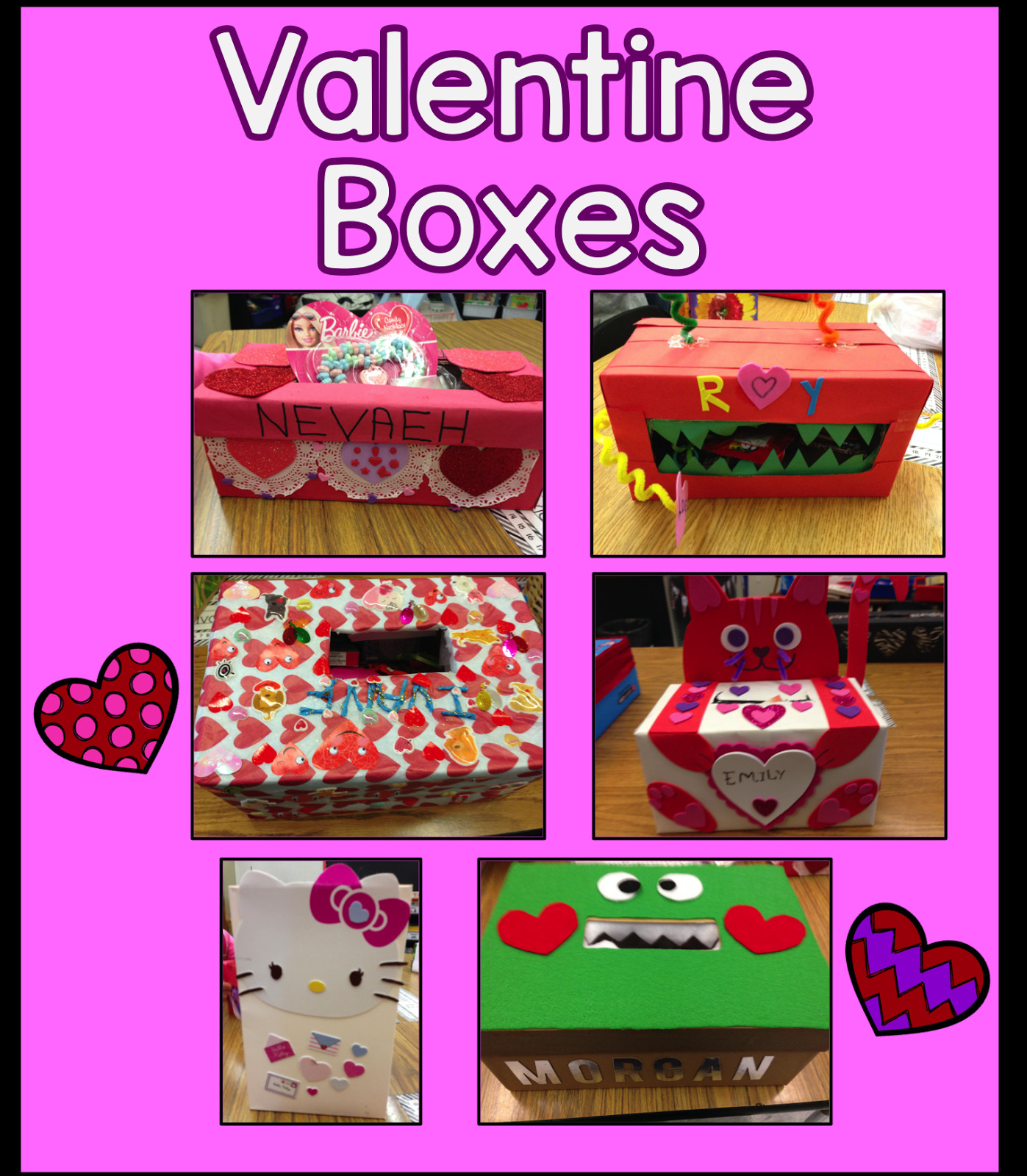 Valentine Gift Ideas For Kindergarten
 Time 4 Kindergarten Valentine s Box Project