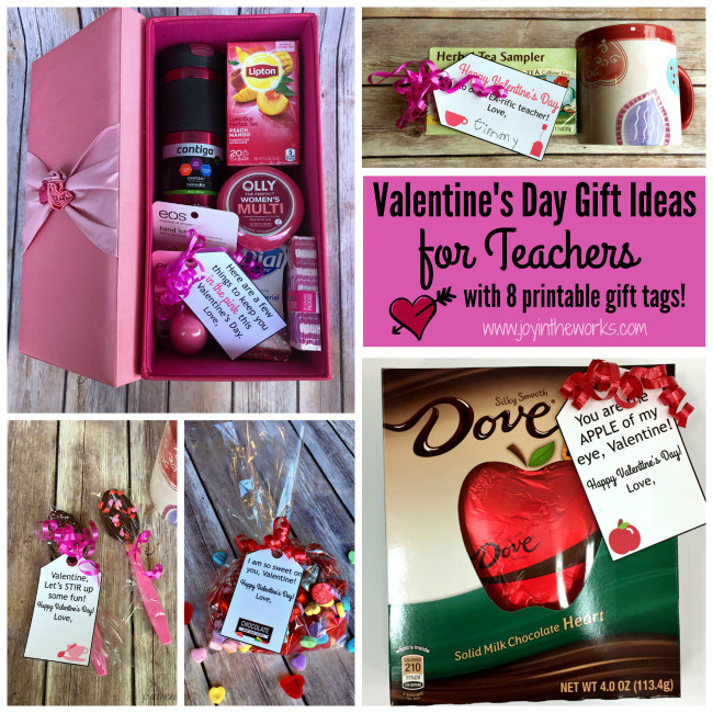 Valentine Gift Ideas For Male Teachers
 Valentine s Day Gift Ideas for Teachers Joy in the Works