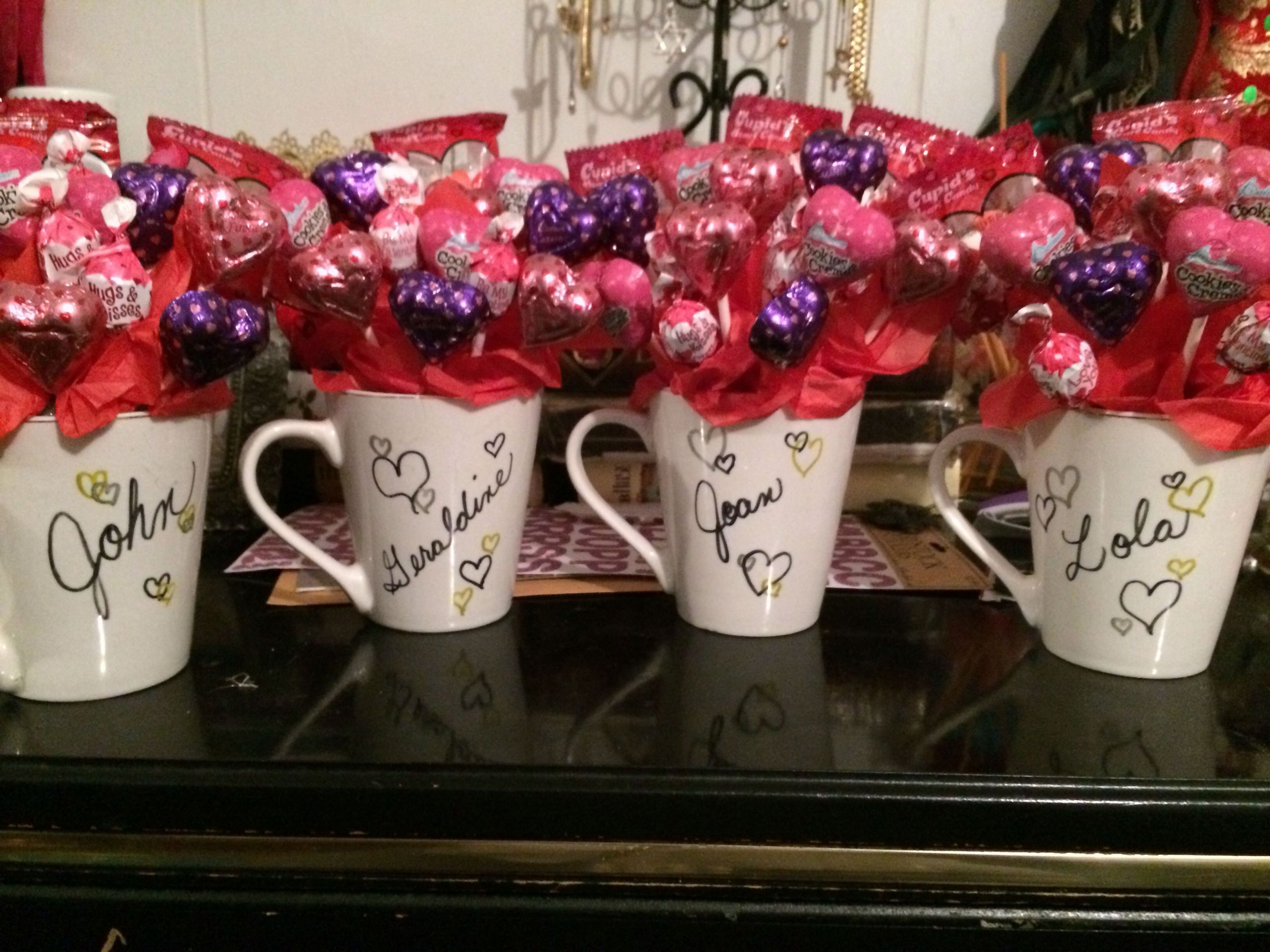 Valentine Gift Ideas For Male Teachers
 Sharpie mugs for coworkers on Valentine s Day