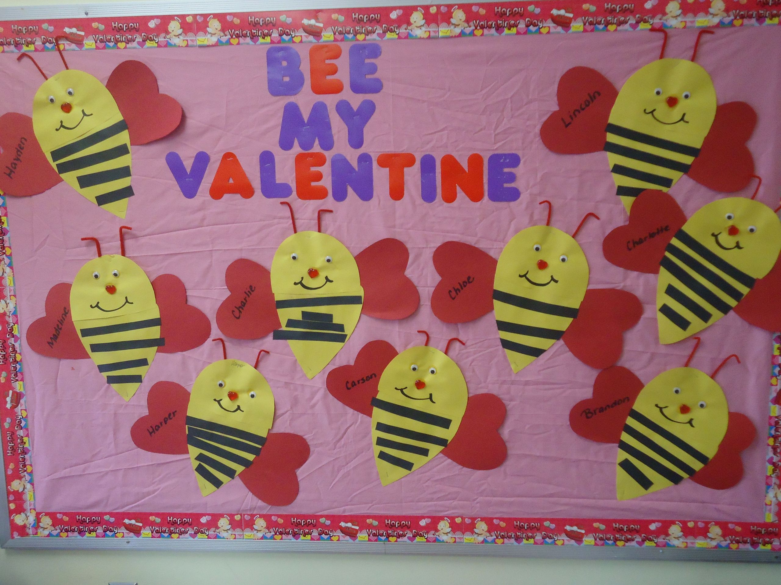 Valentine Gift Ideas For Preschool Class
 February valentines preschool bulletin boards