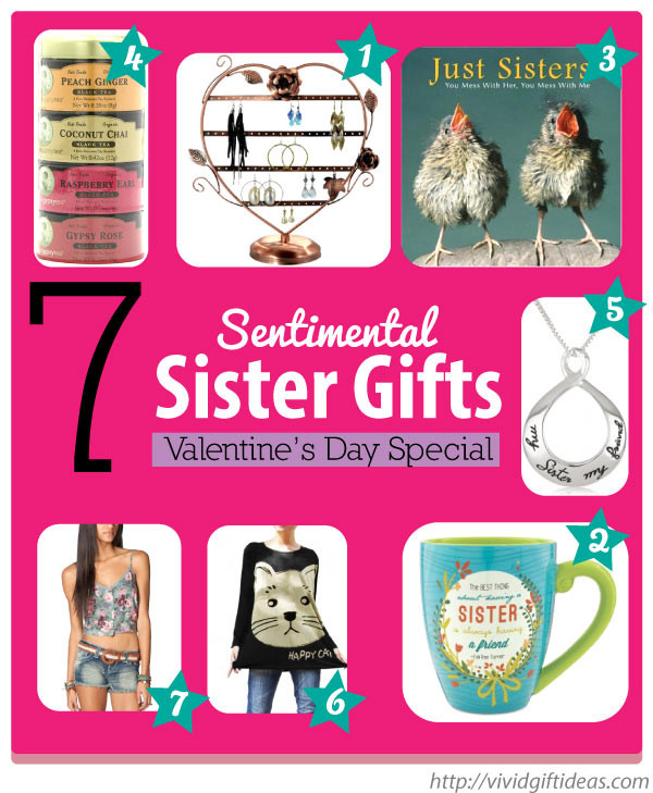 Valentine Gift Ideas For Sister
 6 Great Valentines Day Gifts for Sister