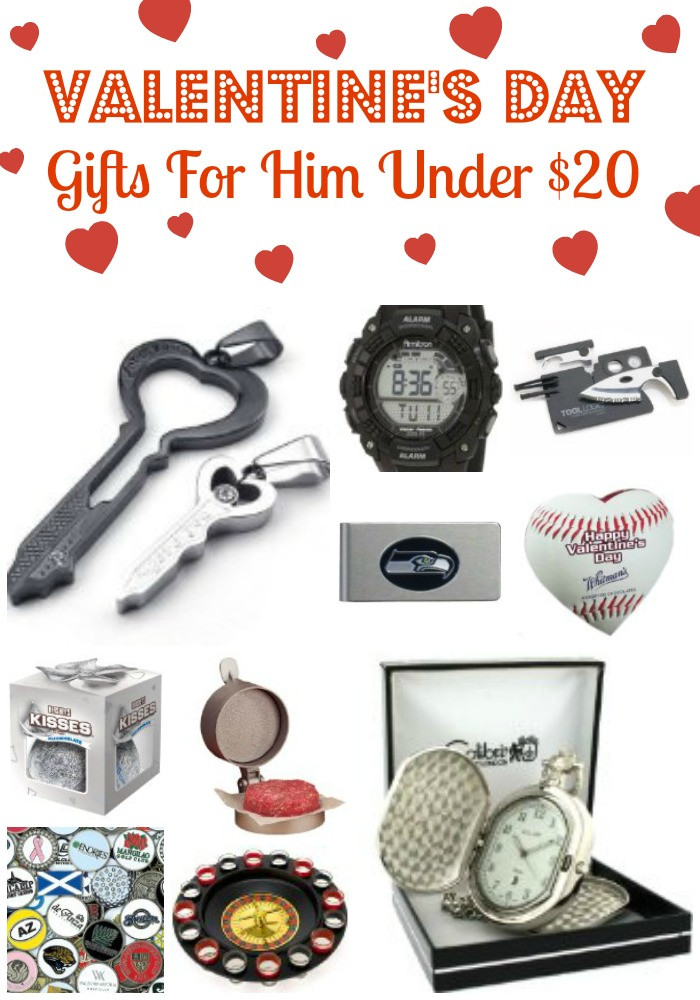 Valentine Gift Ideas Under $20
 Valentines Day Gifts for Him Under $20