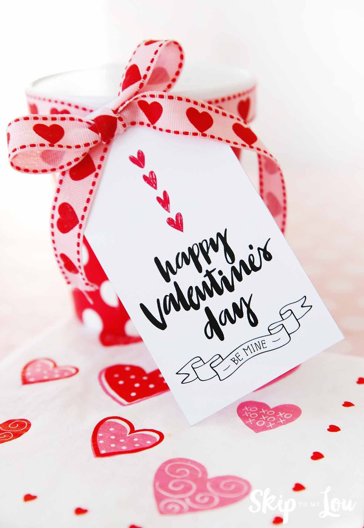 Valentine Gift Tag Ideas
 Printable Valentine Tags