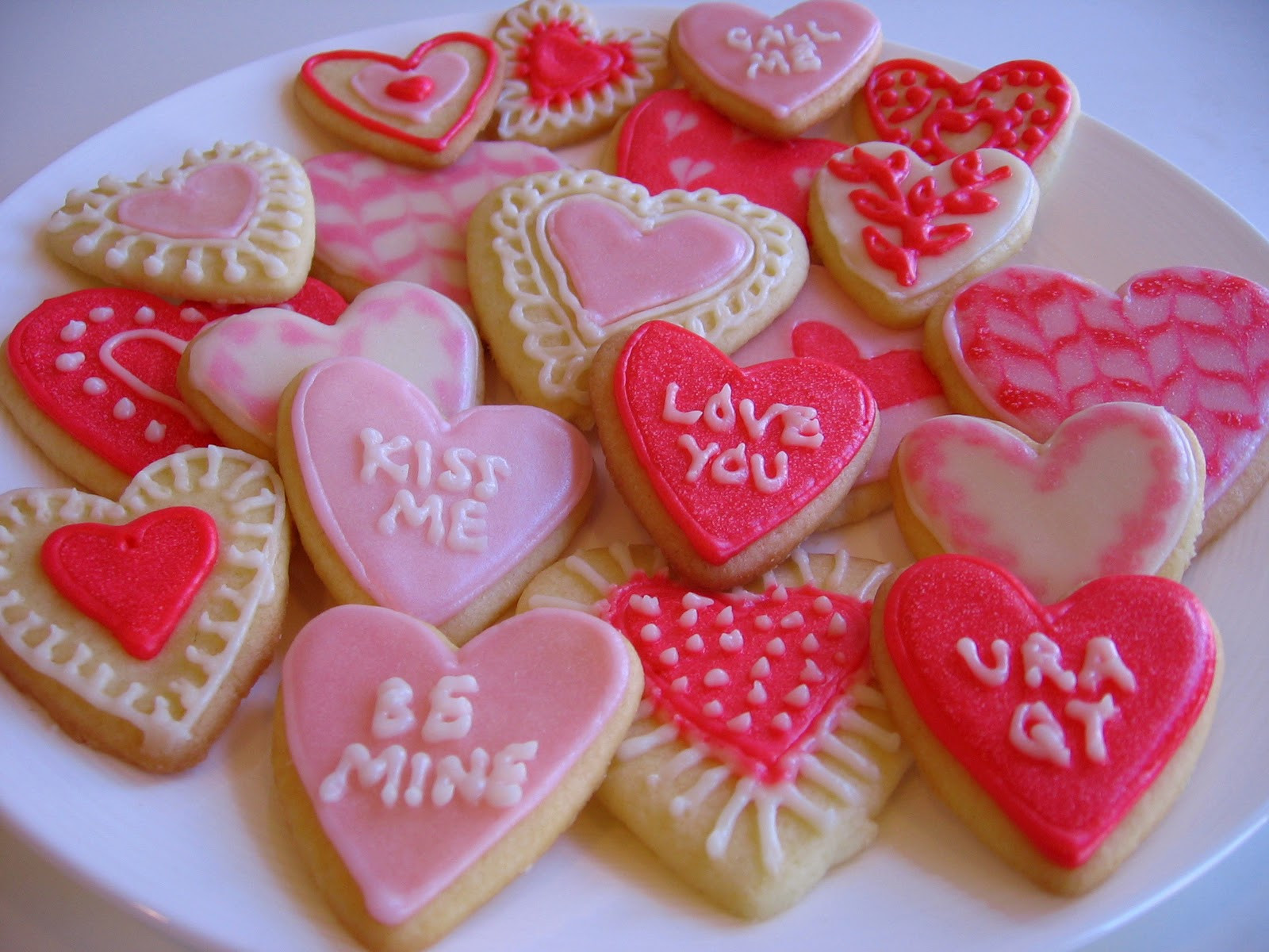 Valentine Sugar Cookies
 Needle and Spatula Valentine Heart Sugar Cookies Part 2