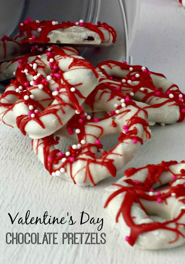 Valentine'S Day Chocolate Covered Pretzels
 Homemade Valentine s Day Chocolate Pretzels Recipe The