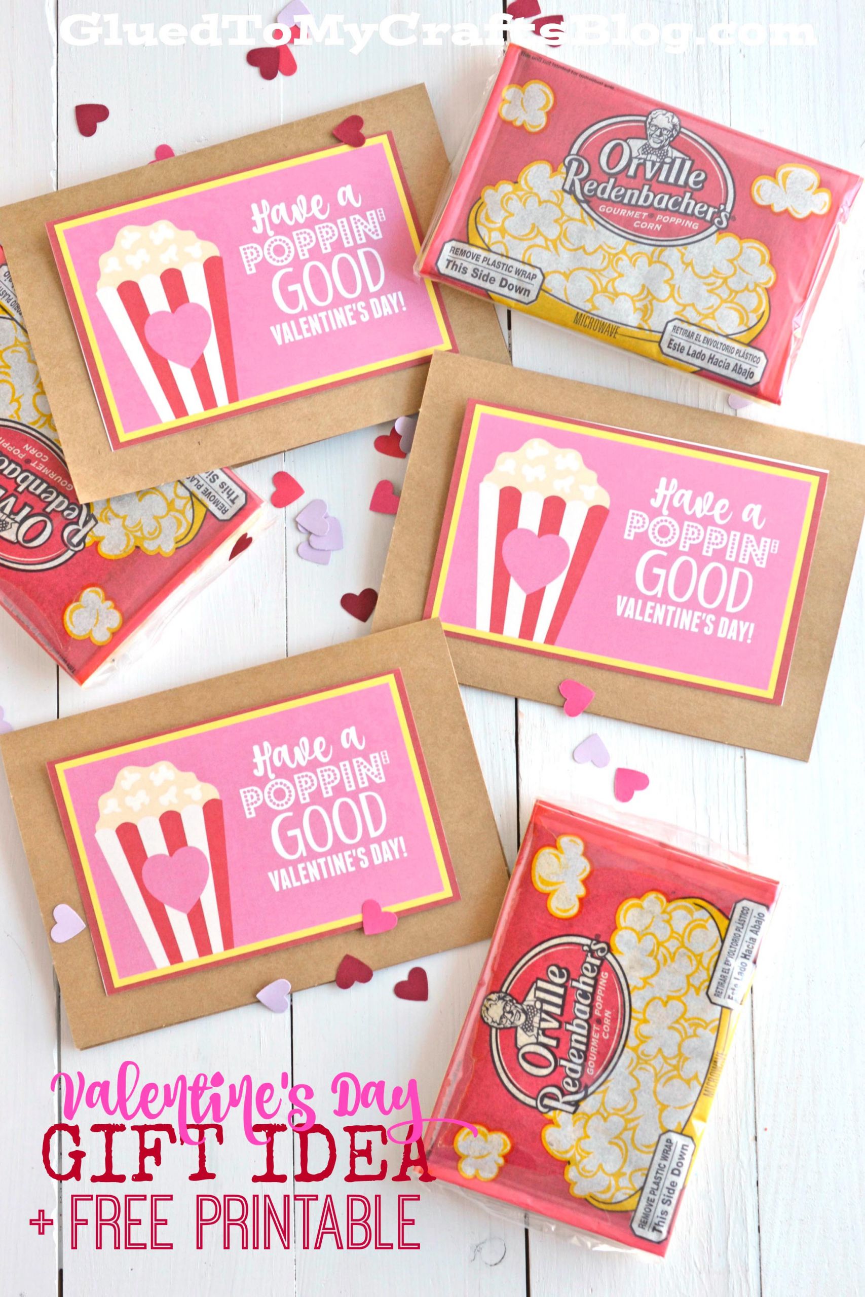 Valentine'S Day Gift Card Ideas
 Poppin Good Valentine s Day Gift Idea w free printable