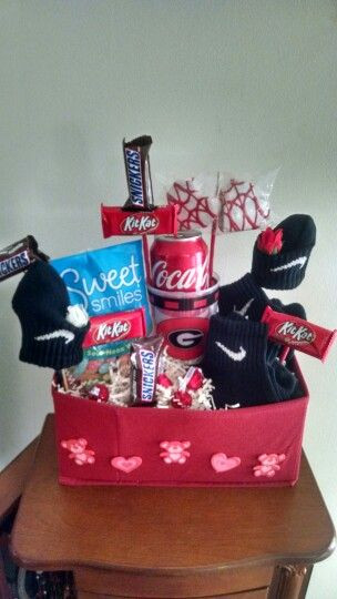 Valentine'S Day Gift Ideas For Boys
 Requested Valentine Gift Basket for teenage boy