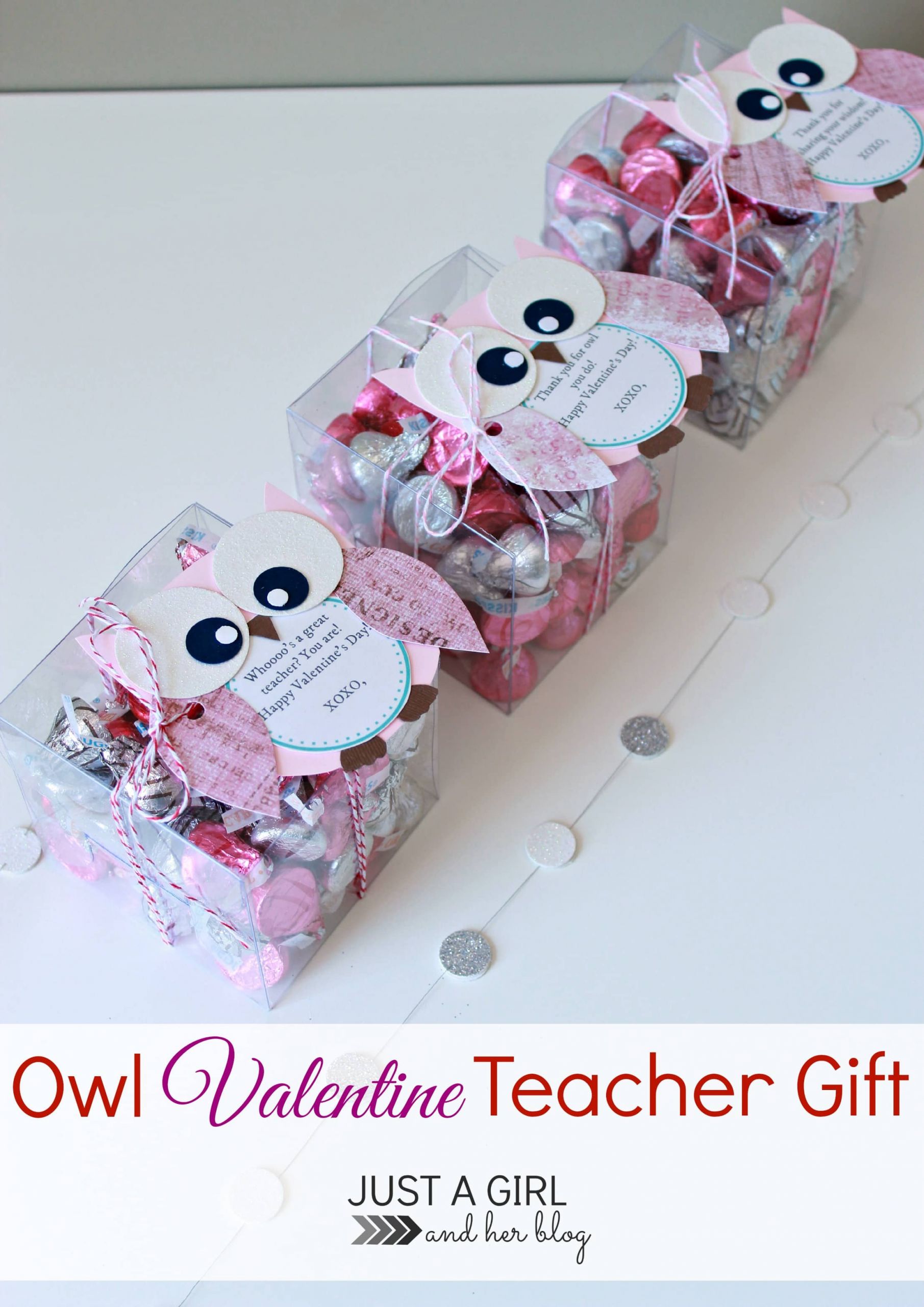 Valentine'S Day Gift Ideas For Teachers
 Owl Valentine Teacher Gift