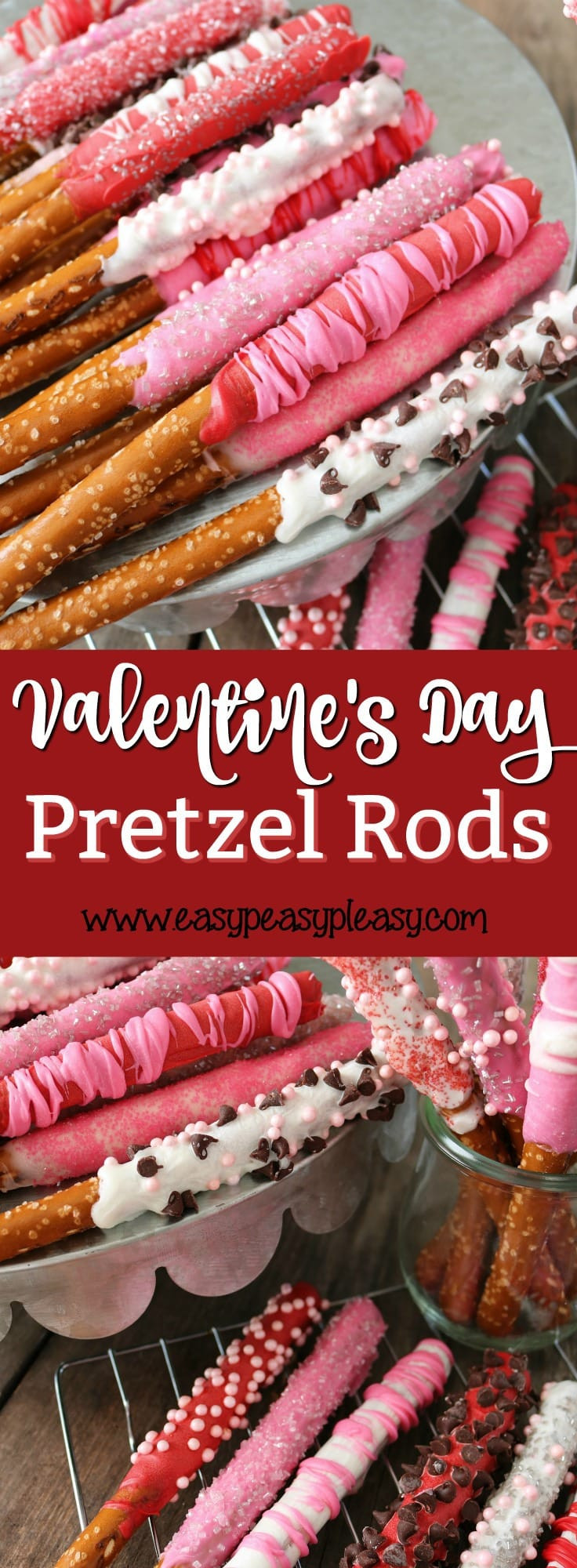 Valentine'S Day Pretzels
 Make Valentine Day Special with Pretzel Rods Easy Peasy