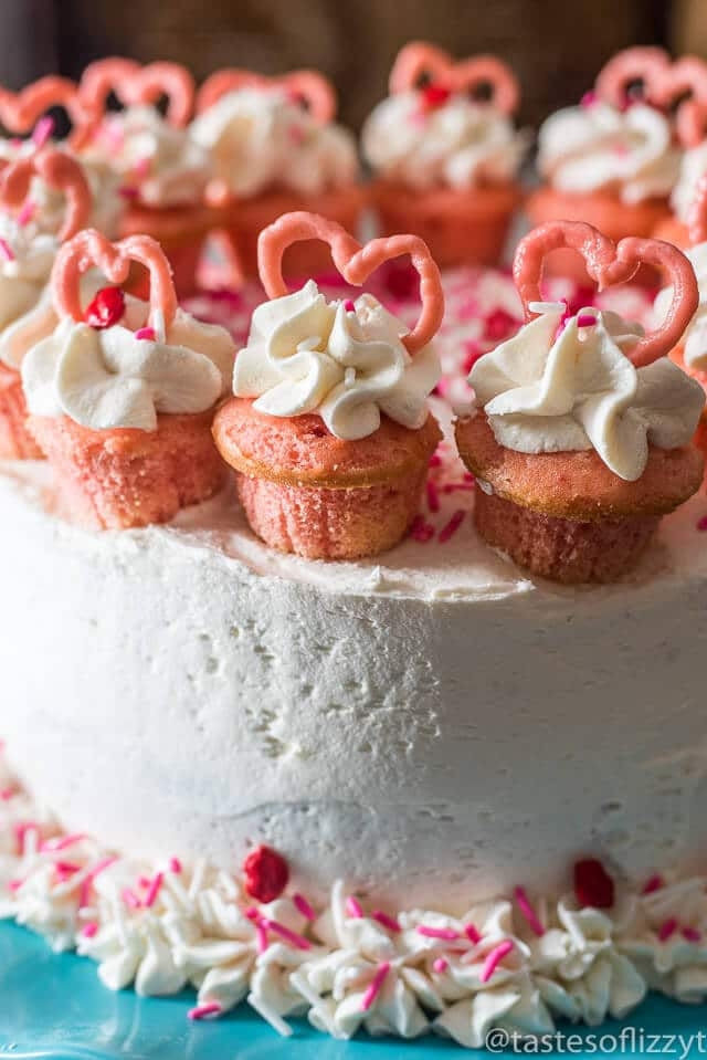 Valentines Cake Recipes
 Valentine Cake Easy Strawberry Flavored Cake with Mini