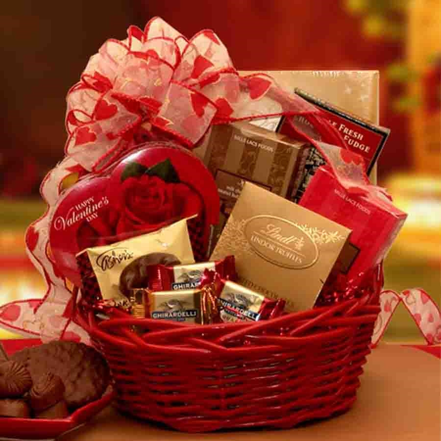 Valentines Candy Gift Ideas
 Chocolate Inspirations Valentine Gift Basket