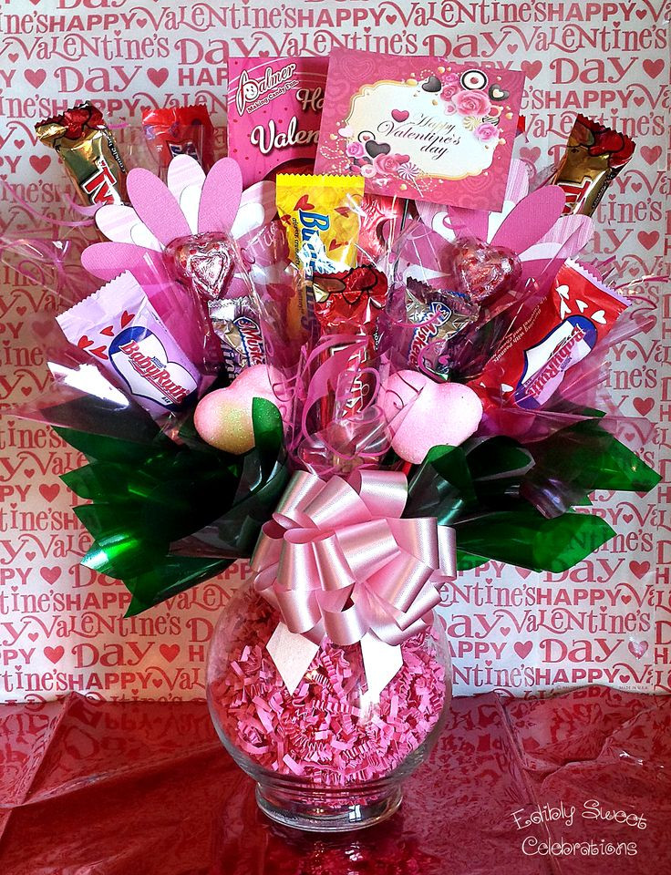 Valentines Candy Gift Ideas
 Valentine candy bouquet