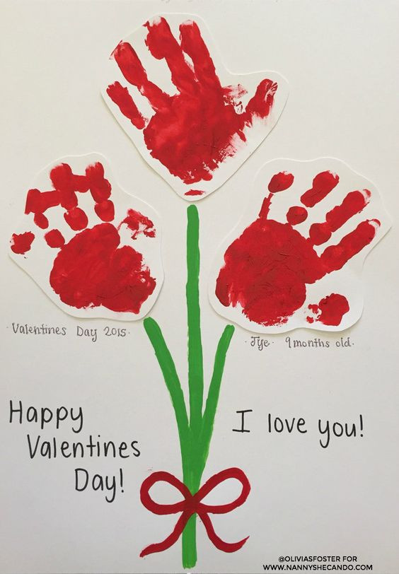 Valentines Day Activities For Toddlers
 Heart Handprint Craft 15 more Valentine s Day Crafts for