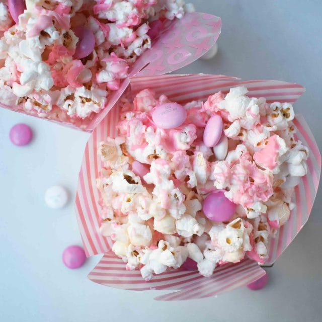 Valentines Day Candy Corn
 Valentine s White Chocolate M & M Popcorn – Modern Honey