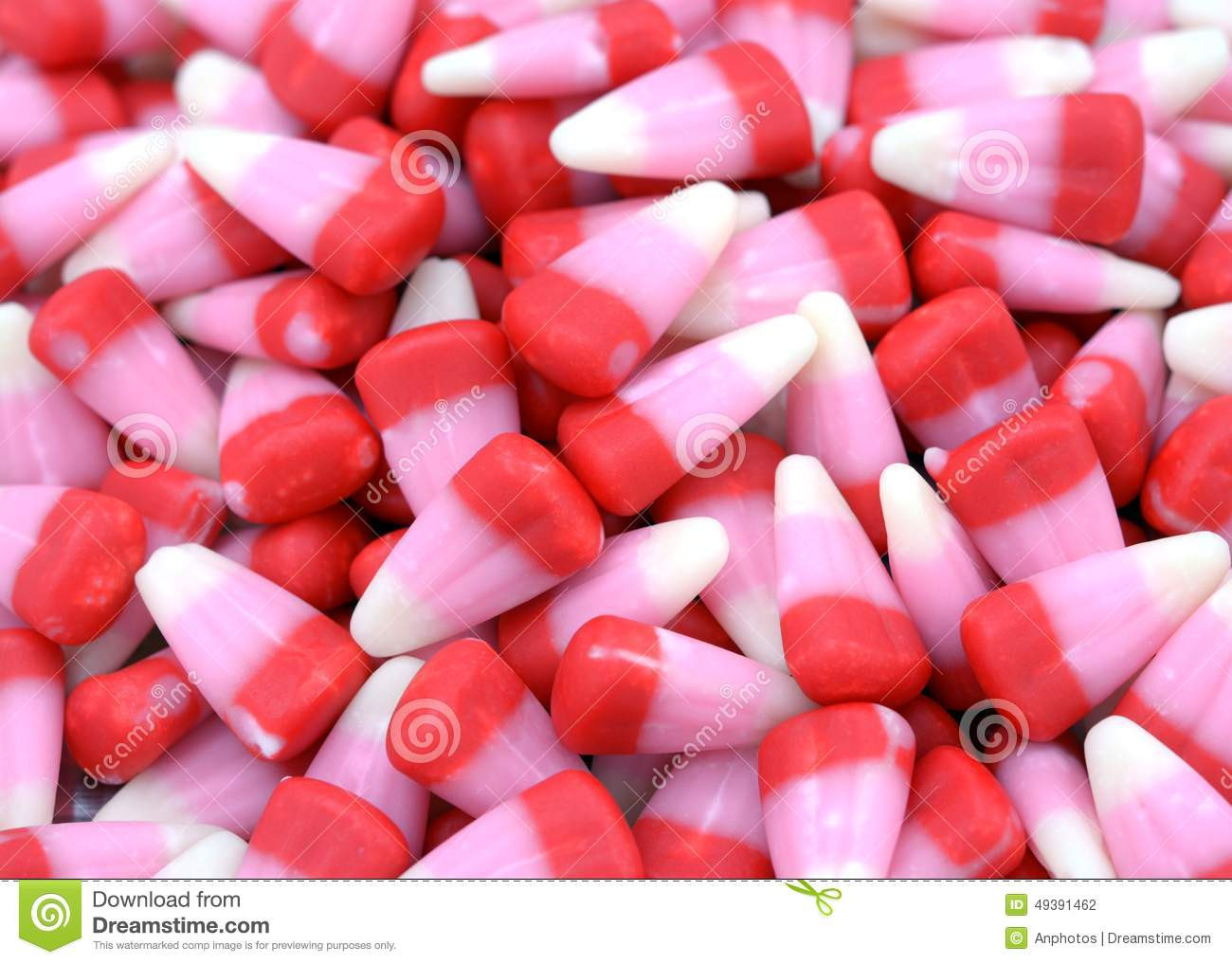 Valentines Day Candy Corn
 Candy Corn For Valentine Day Stock Image of candy