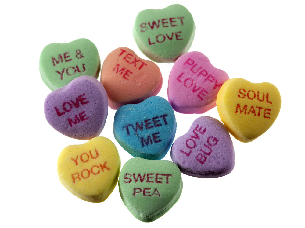 Valentines Day Candy Hearts Sayings
 Best and Worst Candy Heart Sayings of All Time Slow Family