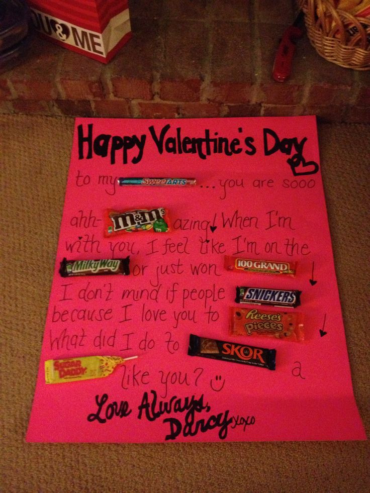 Valentines Day Candy Poster
 17 Best images about Candy bar posters on Pinterest
